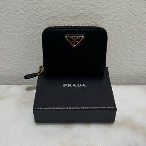 Prada Zip Around Wallet/ Coin Purse